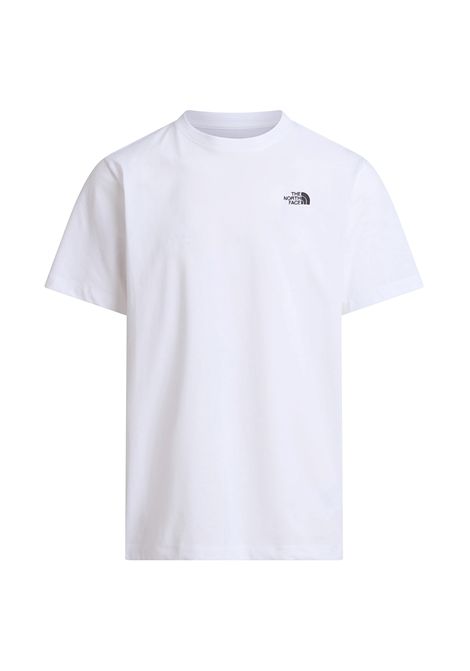 T-shirt The North Face Evolution Simple Dome Regular Bianco Uomo THE NORTH FACE | T-shirt | NF0A8CZ2-FN4